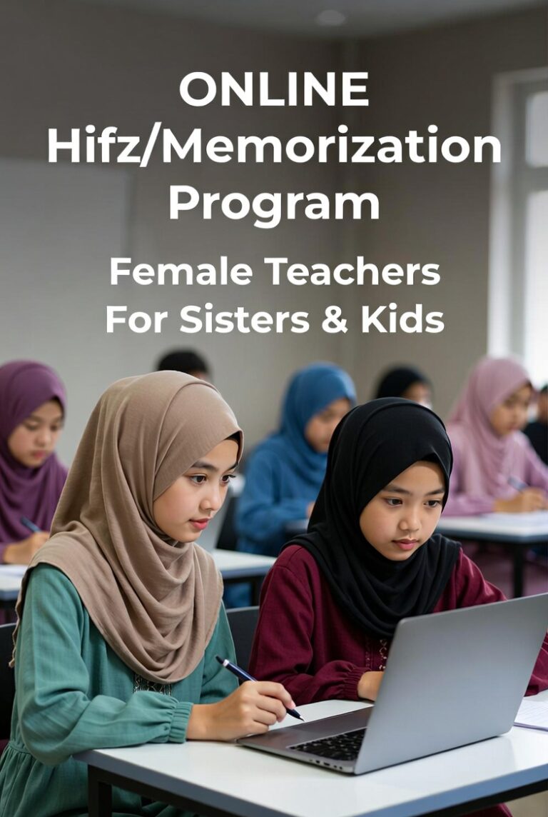 Female Teachers for Sisters & Kids